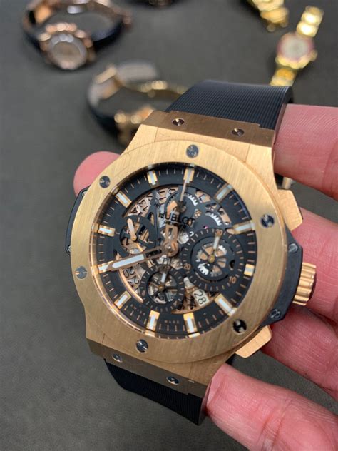 hublot big bang rose gold review